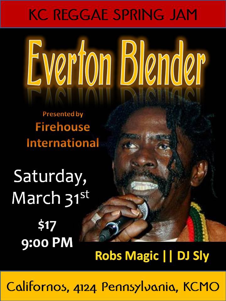 Everton Blender flyer